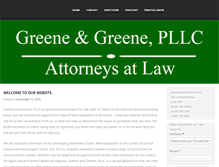 Tablet Screenshot of greenegreene.com